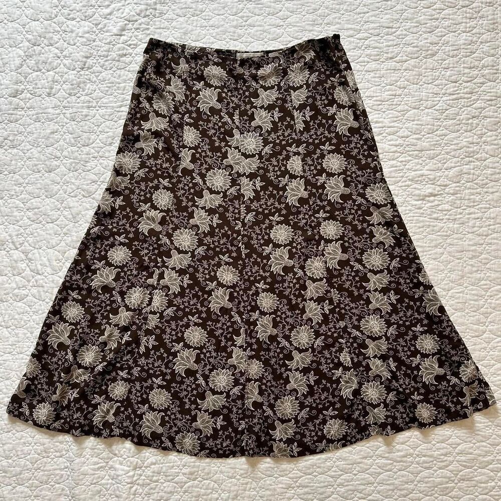 Christopher-banks Women's Brown and Tan Skirt